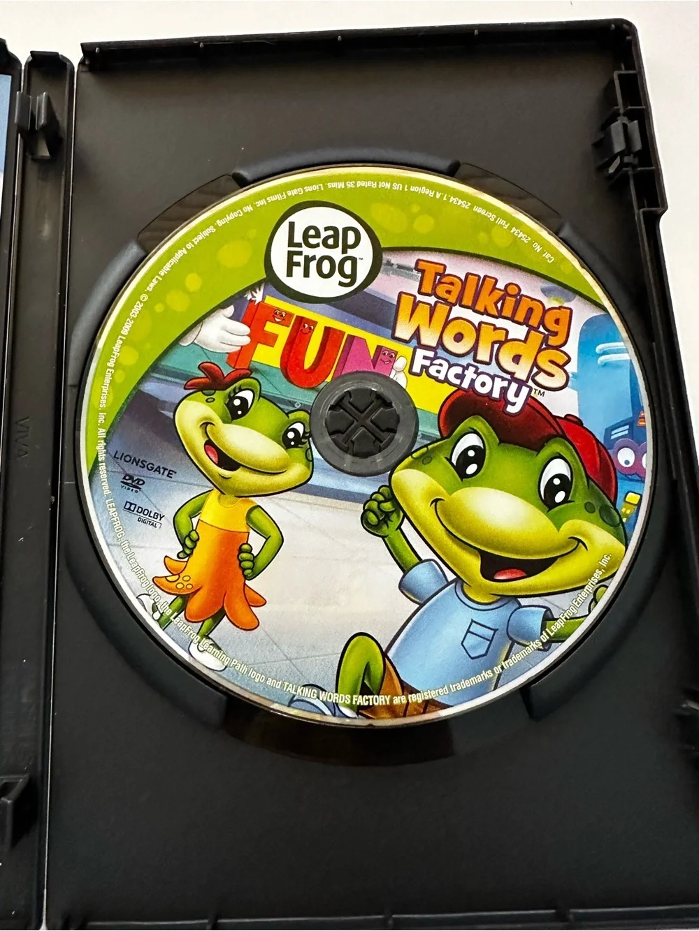 LEP FROG Talking Words Factory Kids Educational Game